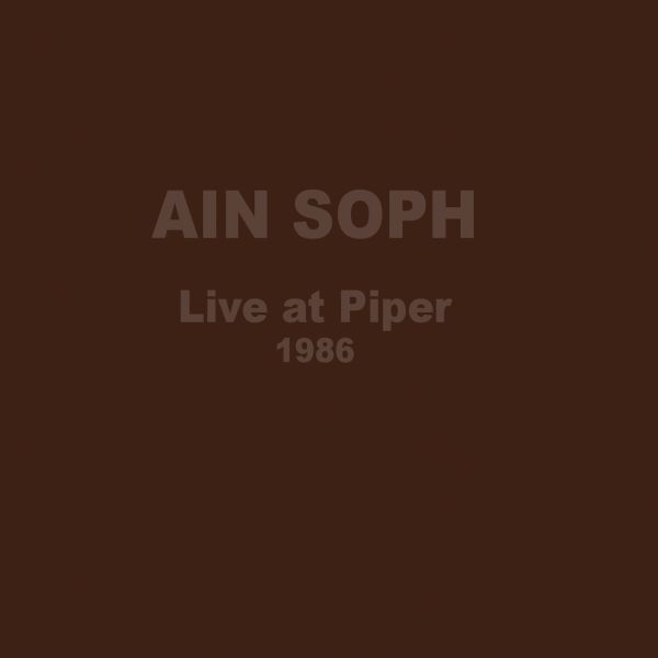 AIN SOPH - Live At Piper